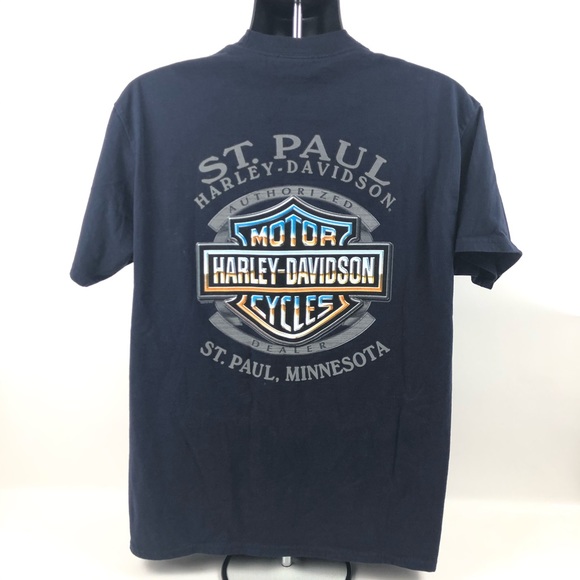 Harley Davison men T-shirt - Picture 2 of 8